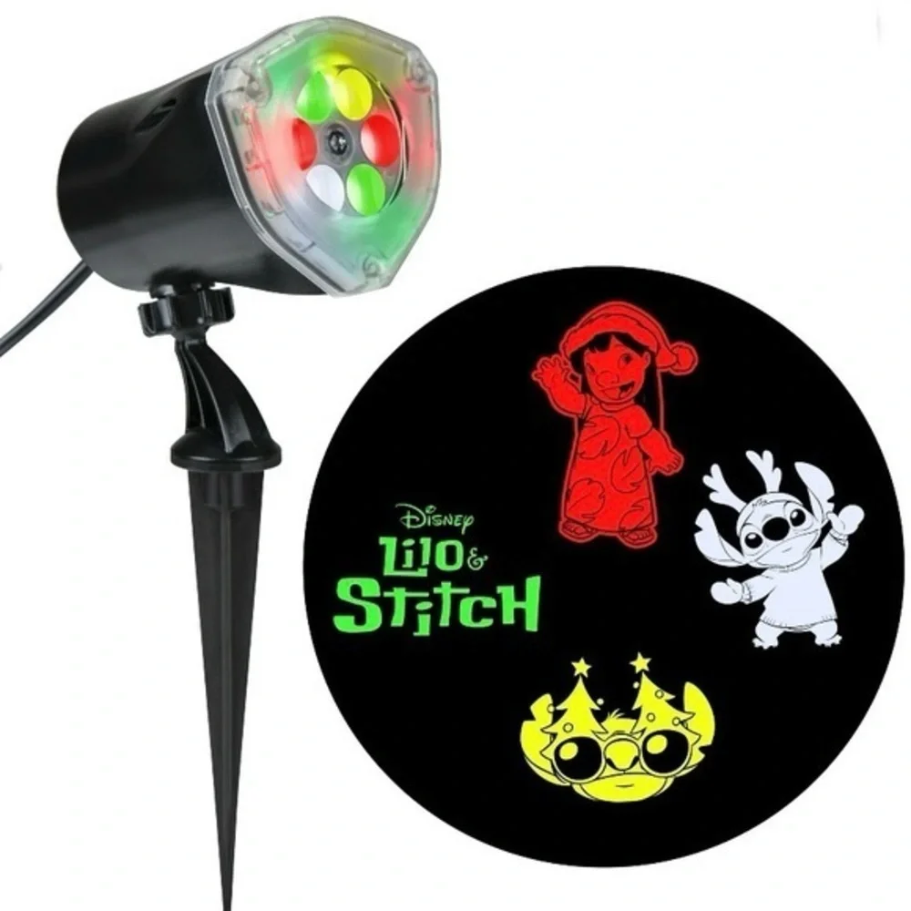 NIB. Disney Lilo & Stitch Colorful Projection Light